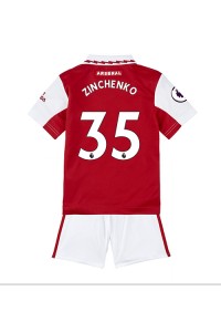 Arsenal Oleksandr Zinchenko #35 Babyklær Hjemme Fotballdrakt til barn 2022-23 Korte ermer (+ Korte bukser)